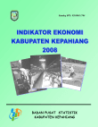 Indikator Ekonomi Kabupaten Kepahiang Tahun 2008