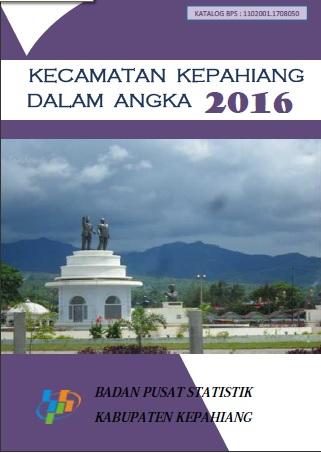 Kepahiang Subdistrict in Figures 2016