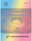 Indikator Ekonomi Kabupaten Kepahiang Tahun 2007