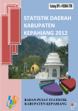 Statistik Daerah Kabupaten Kepahiang 2012