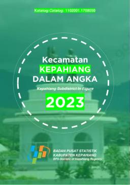 Kepahiang Subdistrict In Figures 2023