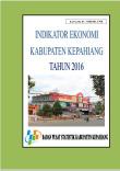 Indikator Ekonomi Kabupaten Kepahiang 2016