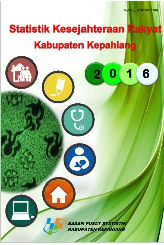 Statistik Kesejahteraan Rakyat Kabupaten Kepahiang 2016