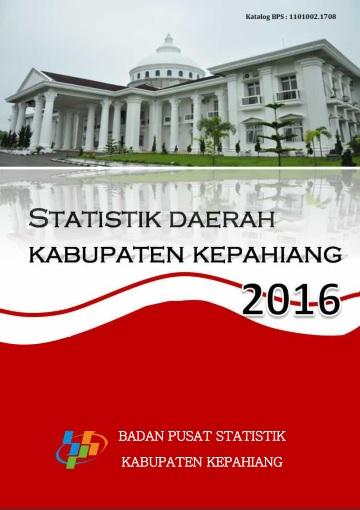 Kepahiang Regency Regional Statistics 2016