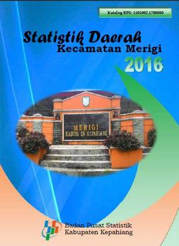 Statistik Daerah Kecamatan Merigi 2016